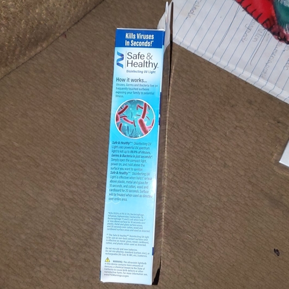 DISINFECTING*TRAVEL*UV LIGHT*POWERFUL*🔋4AAAreq. - Picture 9 of 13